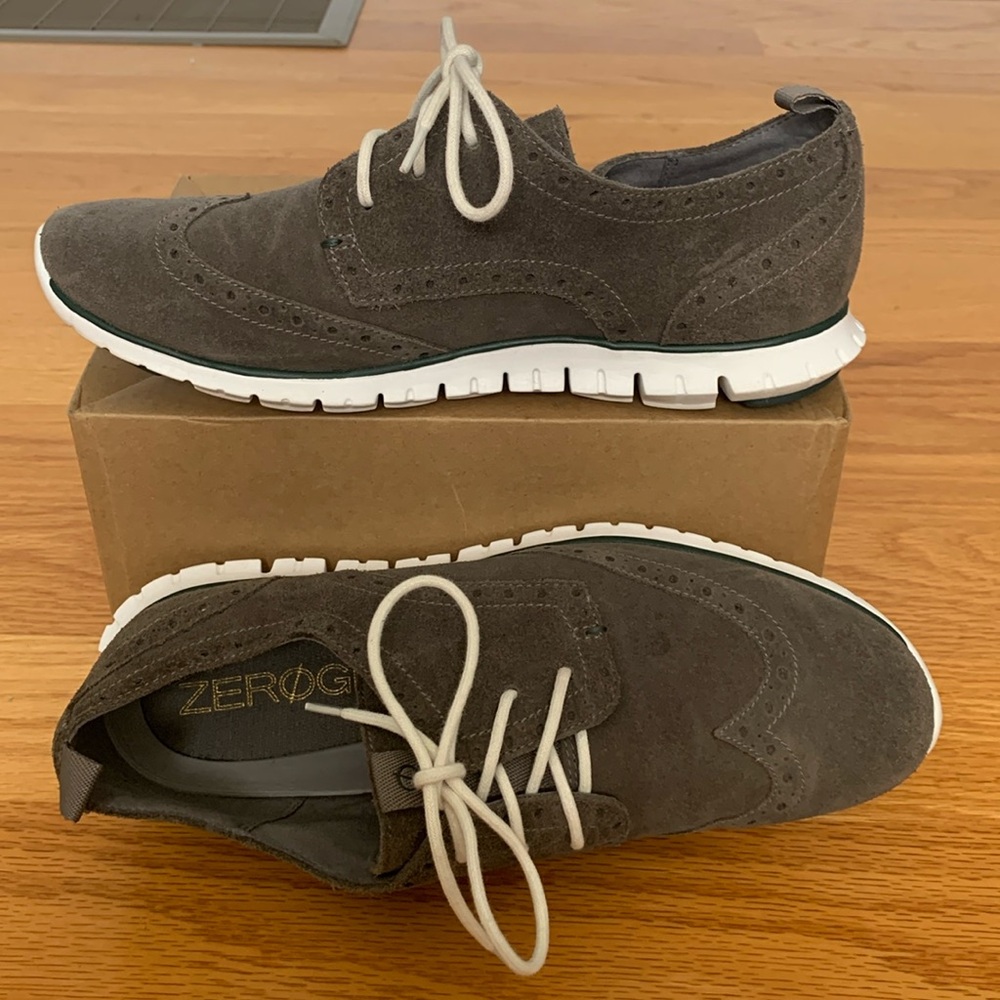 Cole Haan ZeroGrand Wingtip Oxford Shoes Women's Size 8.5 Lightweight Sneakers